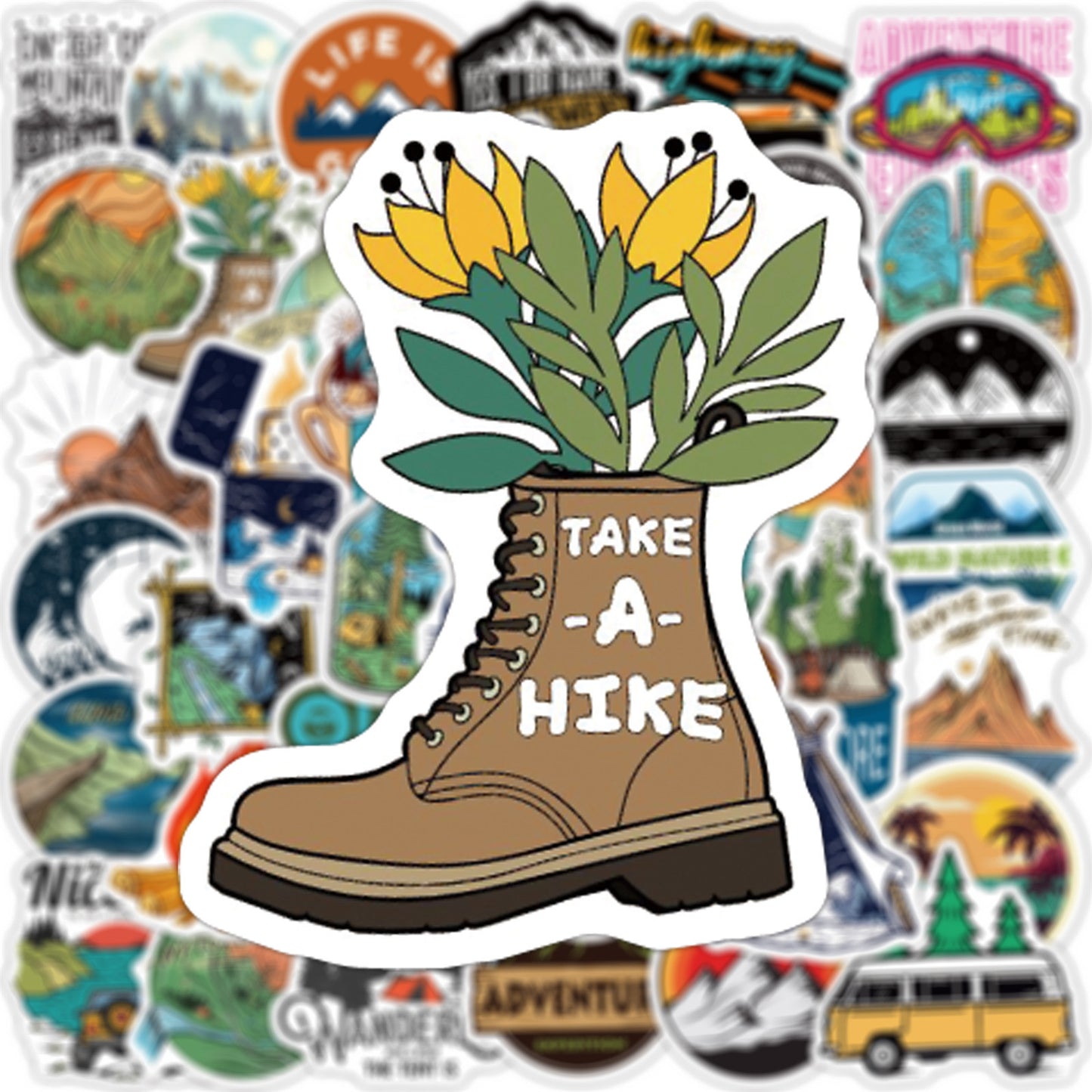 Exit Glacier Adventure Sticker Pack