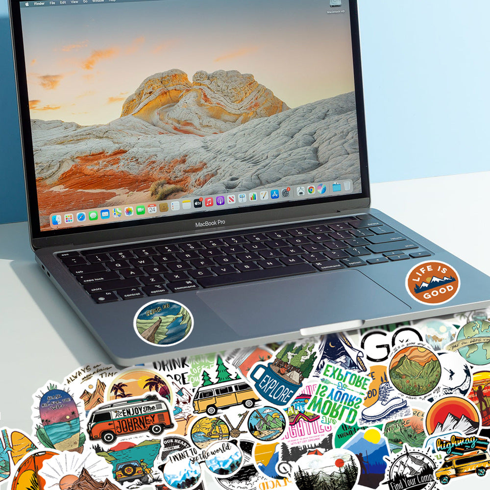 Exit Glacier Adventure Sticker Pack