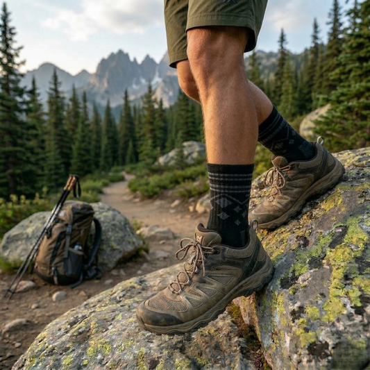 Exit Glacier Trail Merino Socks