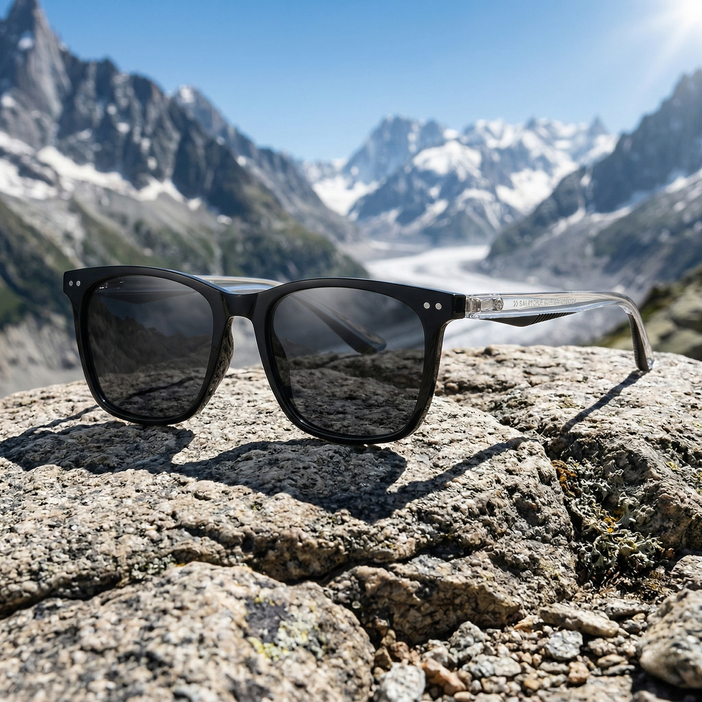 Exit Glacier Clear Ridge Polarized Sunglasses
