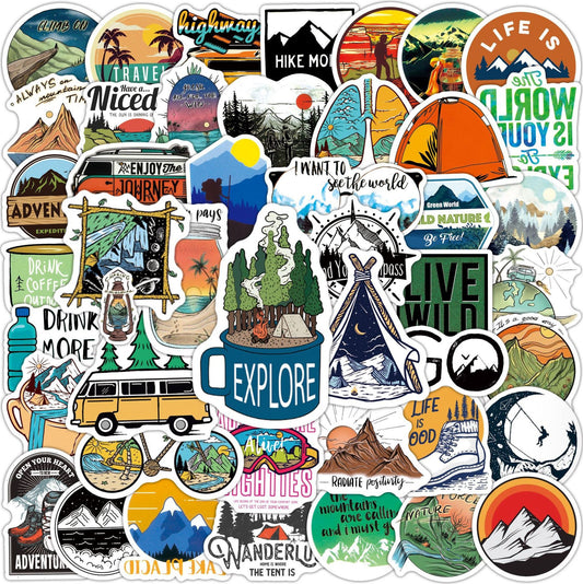 Exit Glacier Adventure Sticker Pack